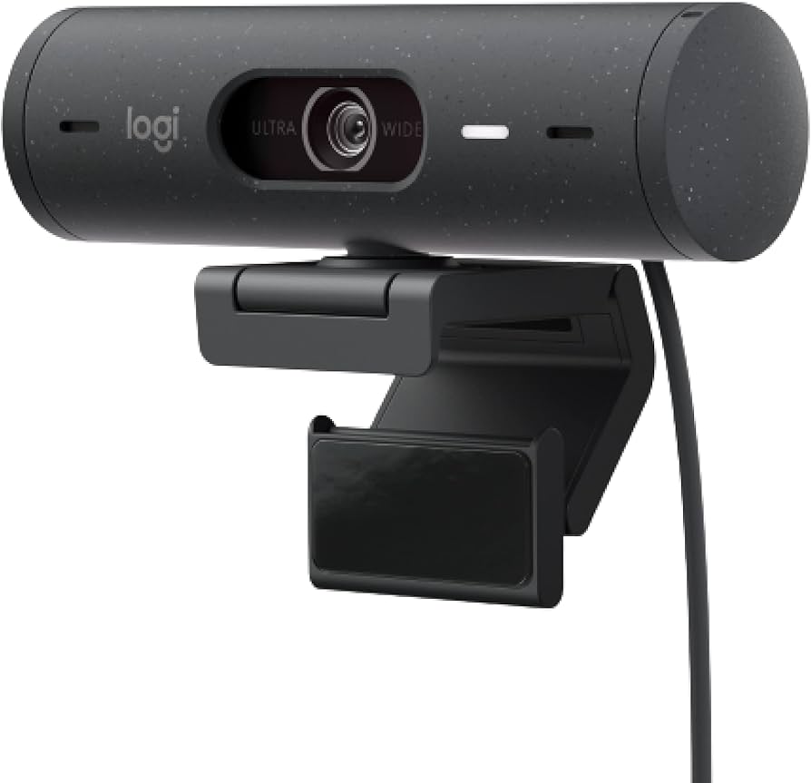 Logitech Brio 500 FHD Rightlight 4K HDR 1080p/30fps 720/60fps
