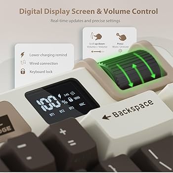 Royal Kludge RKM70 - Teclado Inalámbrico