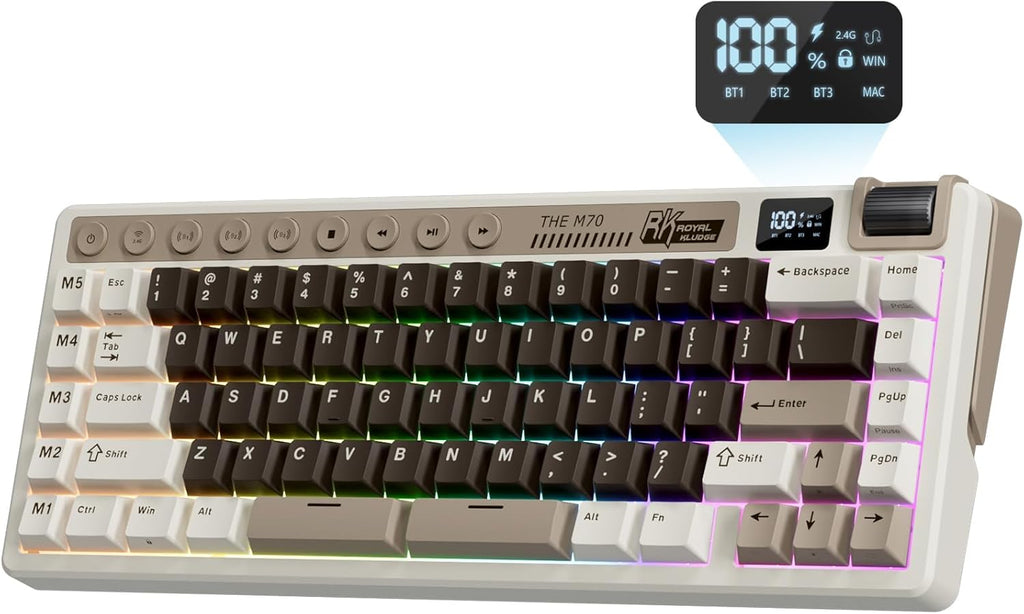 Royal Kludge RKM70 - Teclado Inalámbrico