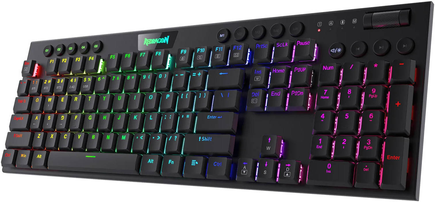 Redragon Horus K618 - Teclado Inalámbrico