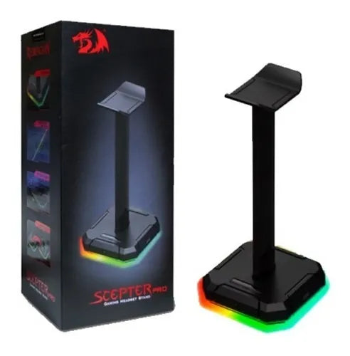 Redragon HA300 Scepter Pro soporte de auriculares RGB