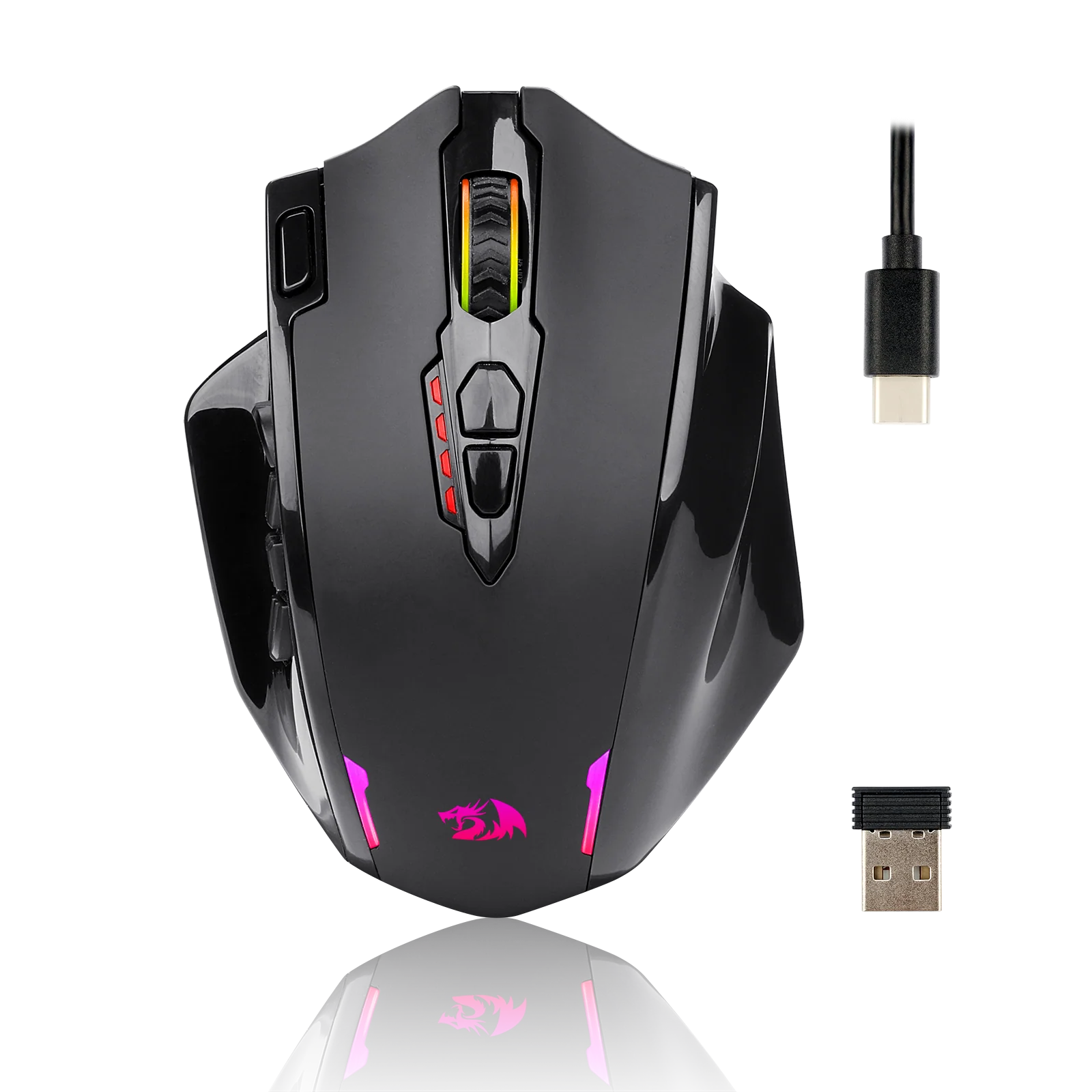 Redragon Impact Elite Wireless M913 - Mouse Inalambrico