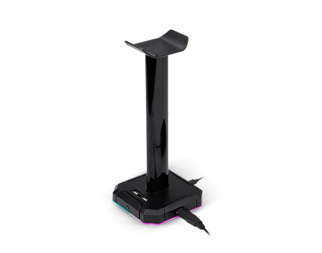 Redragon HA300 Scepter Pro soporte de auriculares RGB