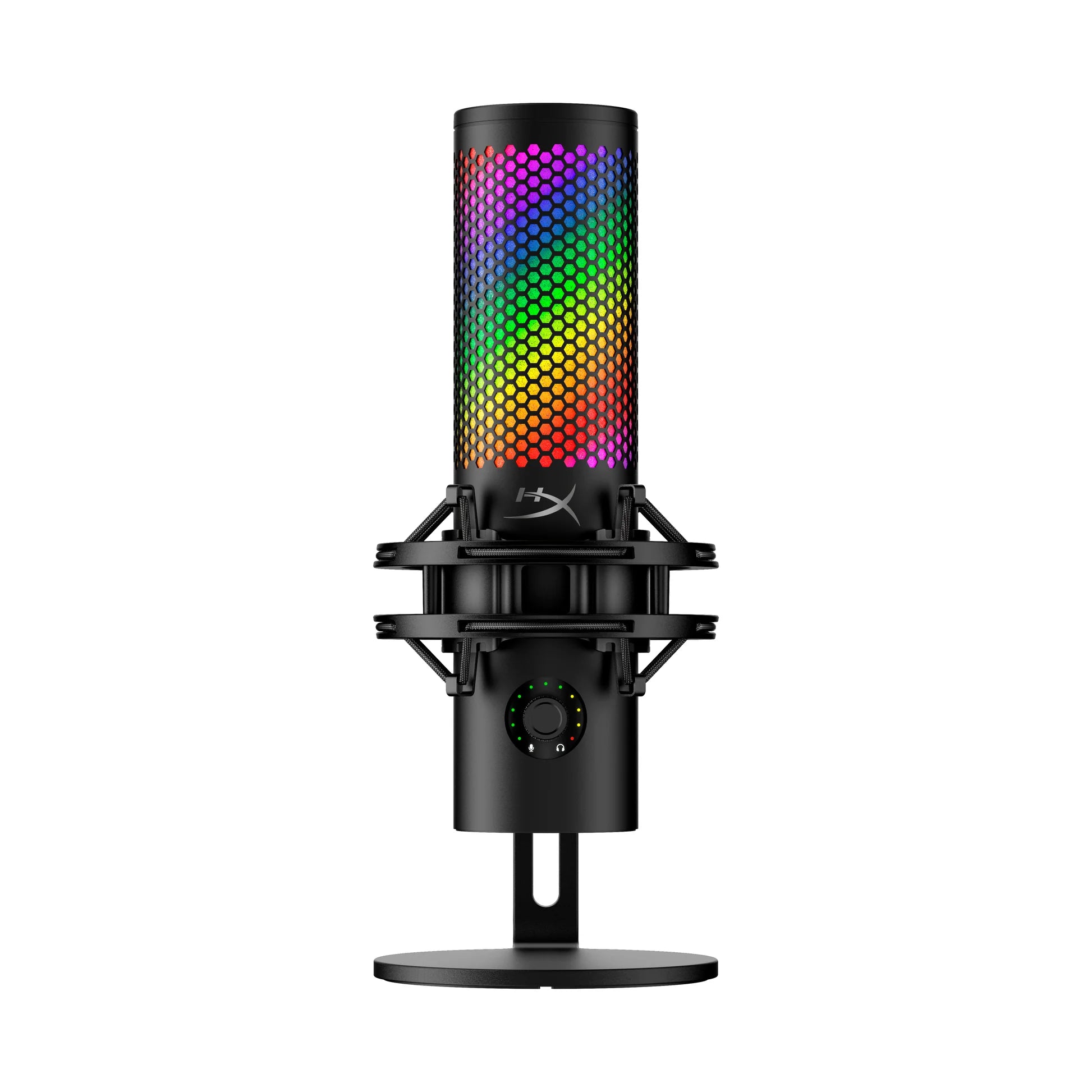 HyperX QuadCast 2 S – Micrófono USB, con iluminación RGB